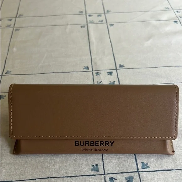 Burberry | Accessories | Burberry Tan Leather Sunglasses  display picture 1